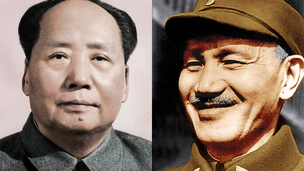 Mao Zedong y Chiang Kai-sh