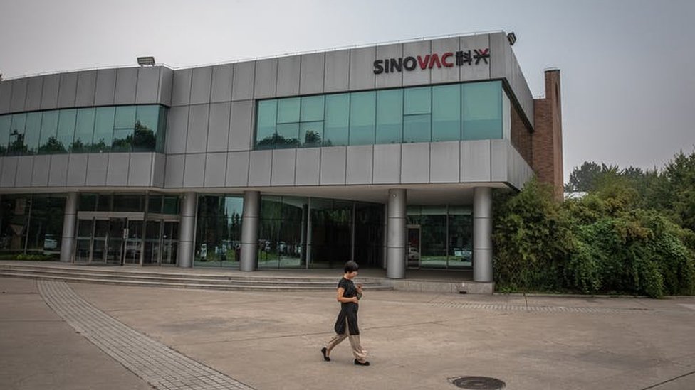Cuartel general de Sinovac en Pekín