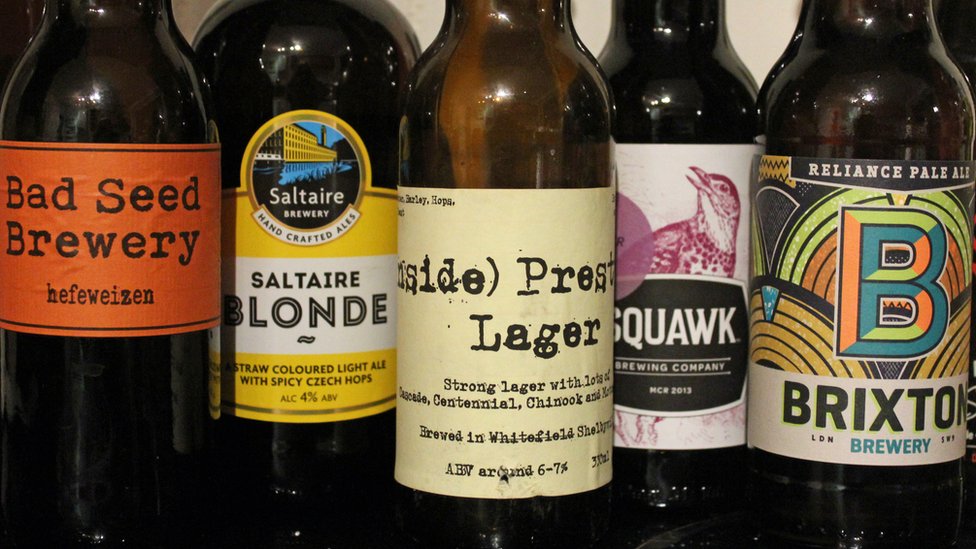 I'll drink to that: Craft brewers pour their own pints - BBC News