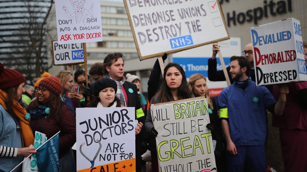 Акция протеста молодых врачей 10 февраля 2016 г.