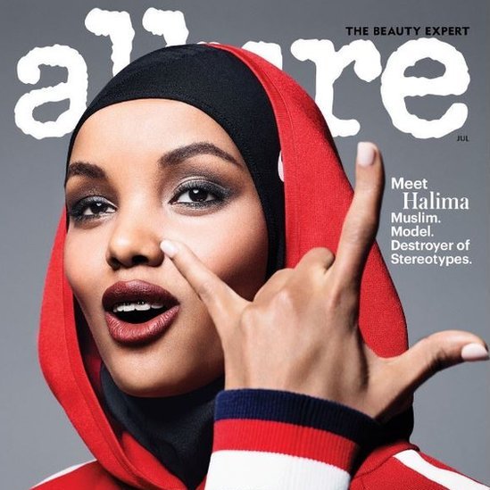 Обложка журнала Allure