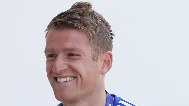 Northern Ireland captain Steven Davis looked in good spirits in France on Friday