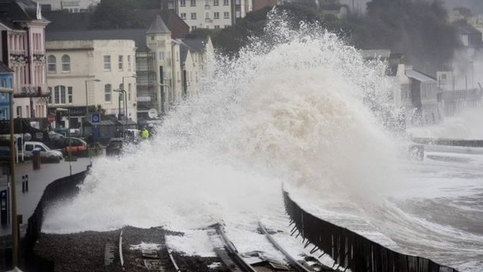 Волны в Dawlish