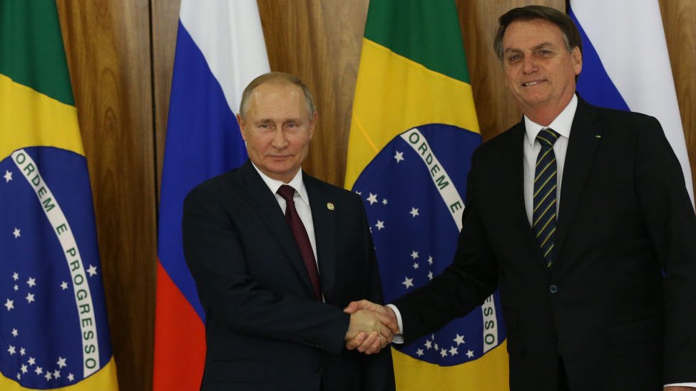 Putin e Bolsonaro