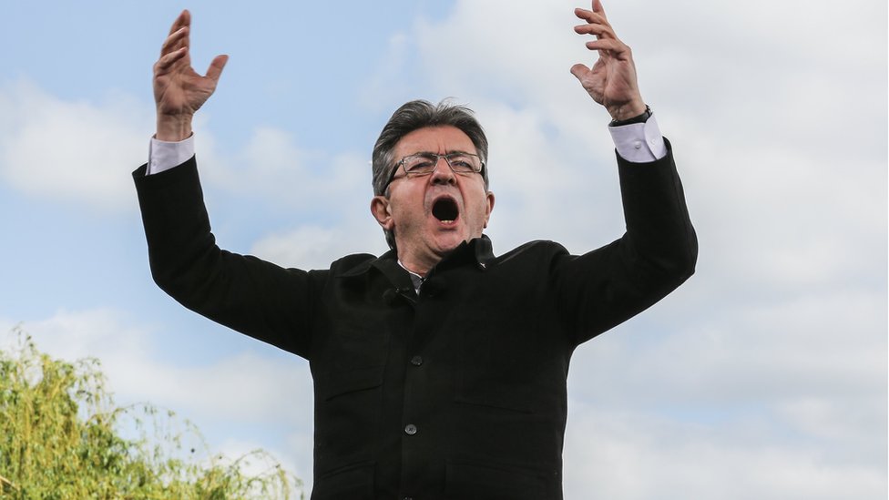 Mélénchon ha recuperado terreno en los últimos días. Jean Luc Mélénchon