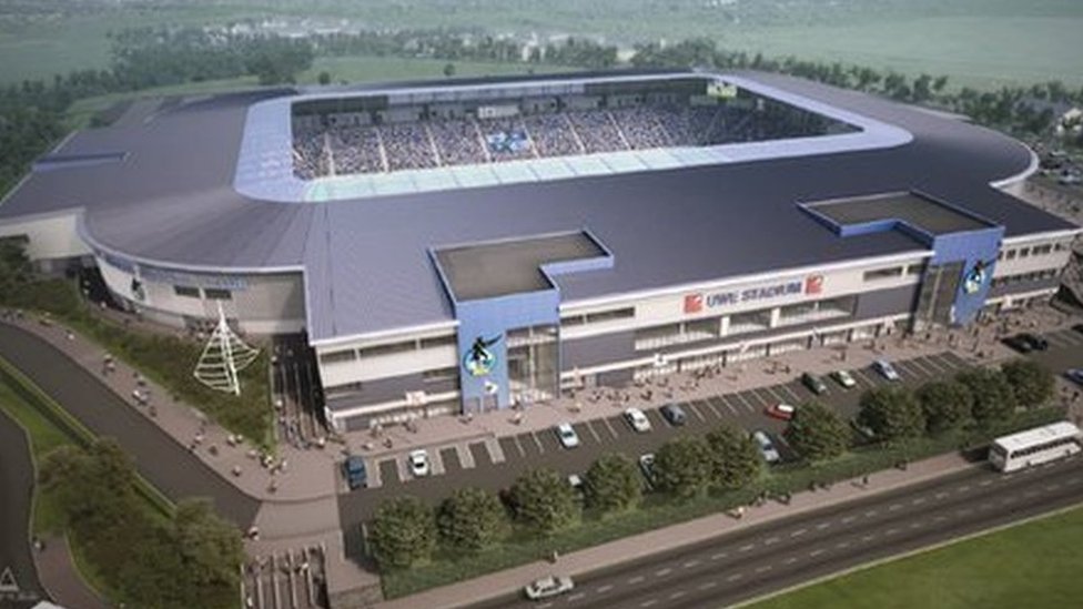 Bristol Rovers предложила новый стадион сверху