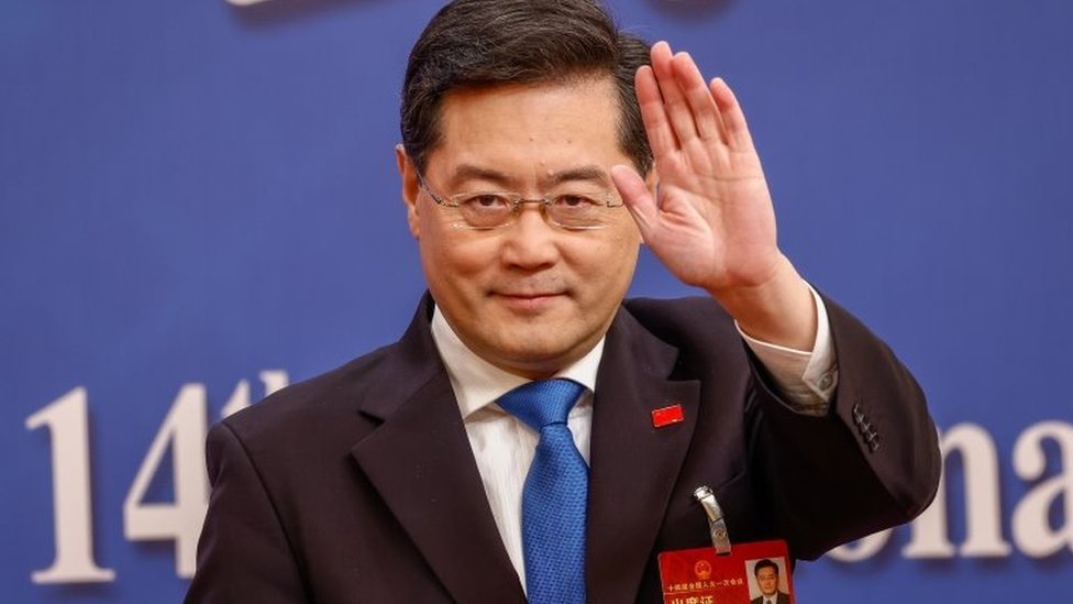 Qin, de 56 años, fue nombrado ministro de Relaciones Exteriores de China en diciembre de 2022.