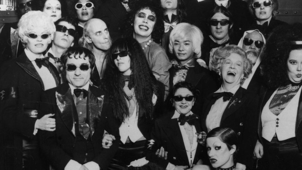 Оригинальный состав «Шоу ужасов Рокки Хоррора» в 1975 году