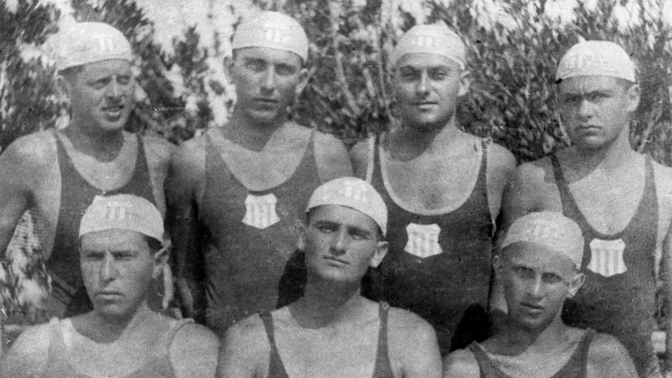 Somborski vaterpolisti koji su osvojili titulu šampiona 1922. godine