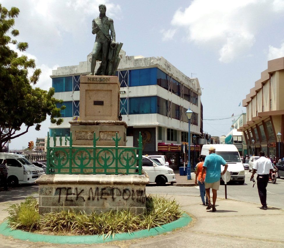 تمثال نيلسون في باربادوس