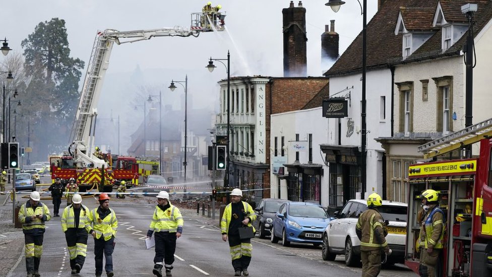 Midhurst fire Historic hotel fire cause not suspicious