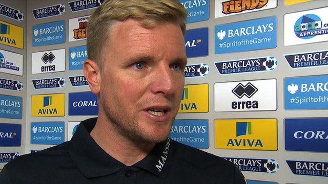 Bournemouth manager Eddie Howe