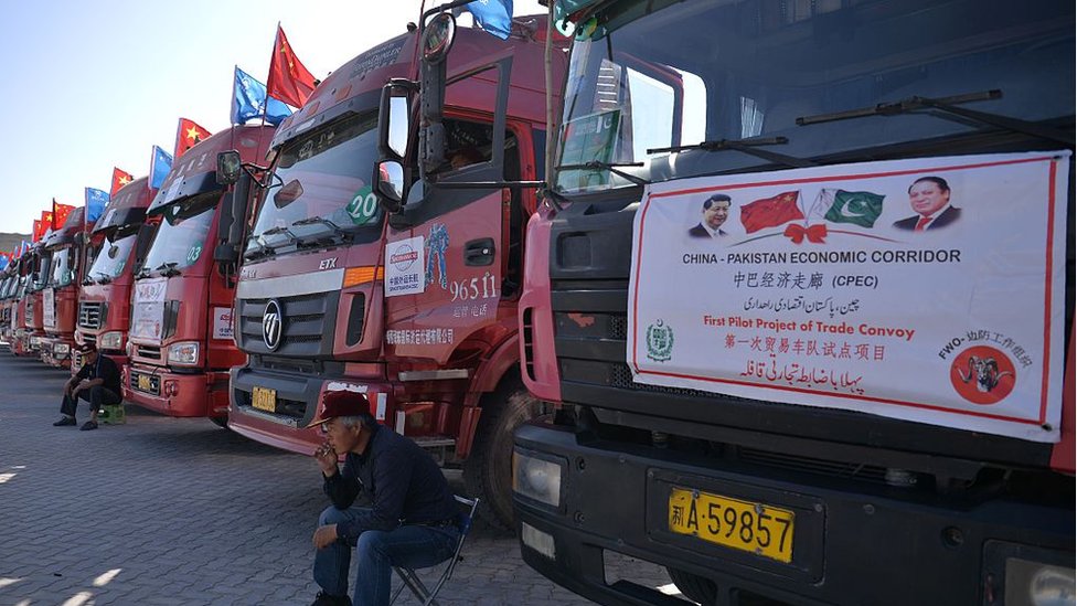 Çin Pakistan Ekonomik Koridoru'ndaki ilk konvoy (13 Kasım 2016)