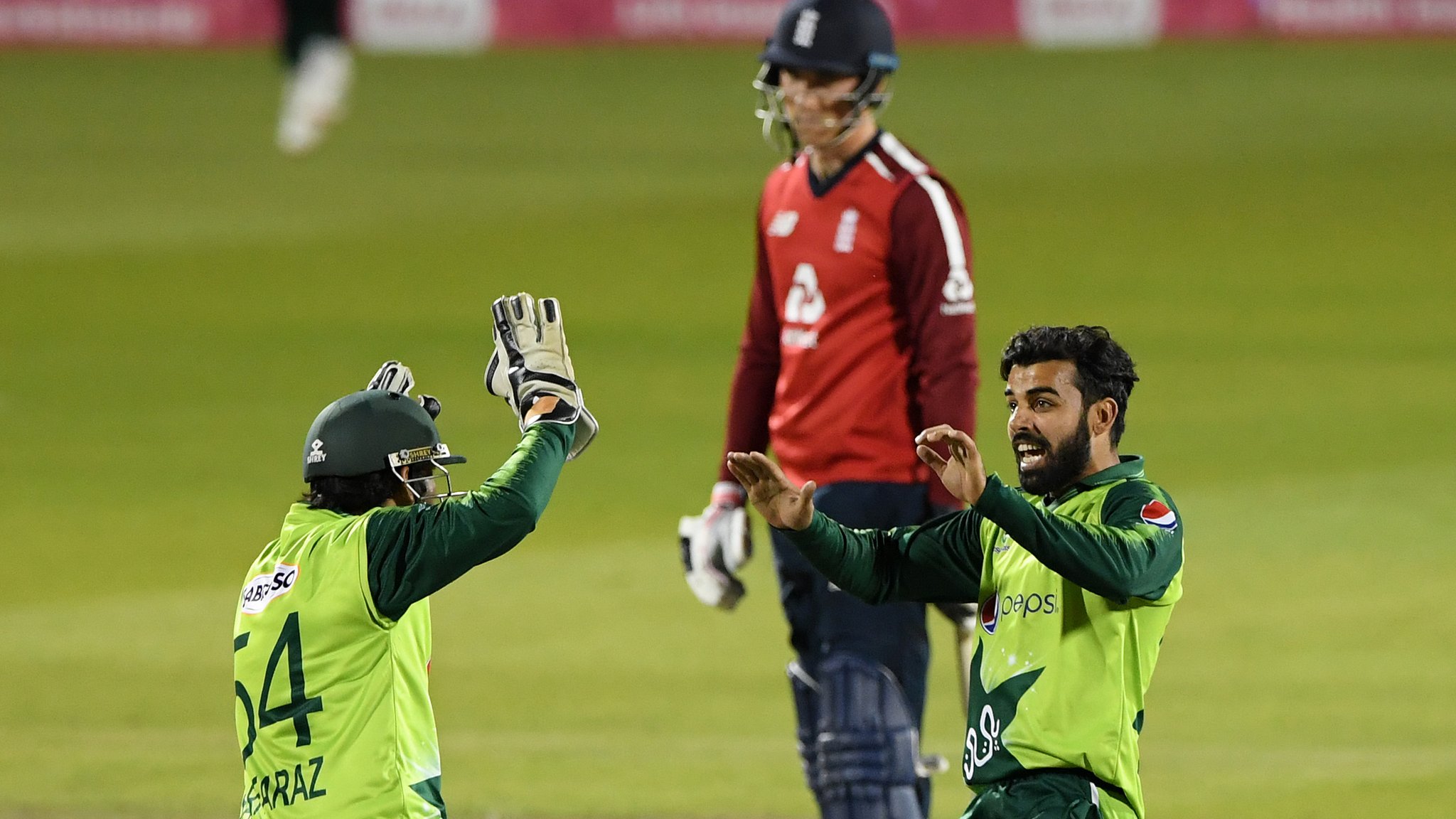 England v Pakistan: Tourists win by five runs in final-ball thriller