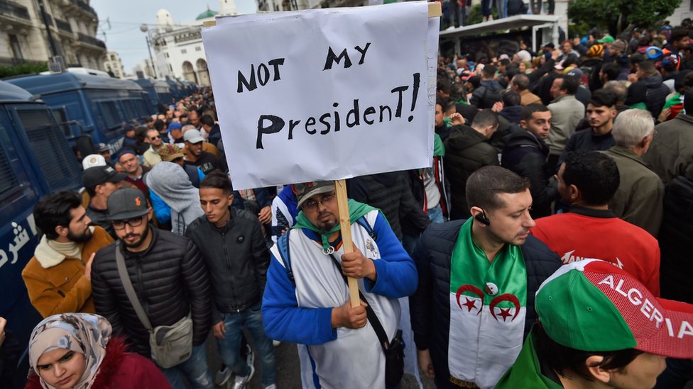 تظاهرات في الجزائر