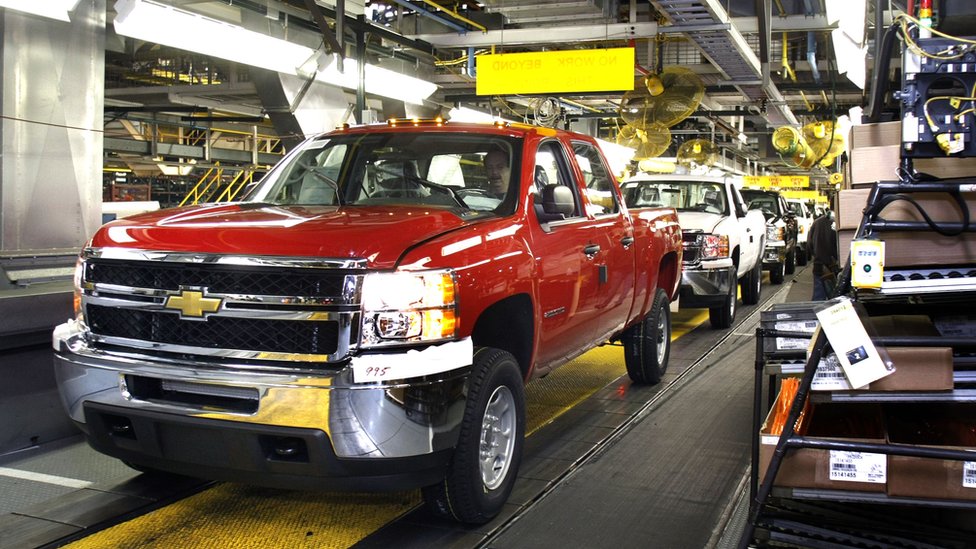 La fabricación de camionetas es una de las prioridades de GM.
