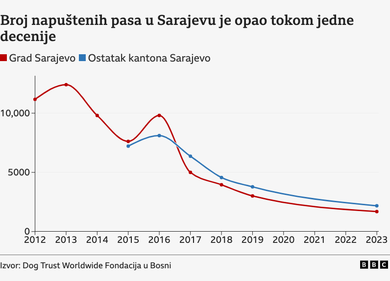 sarajevo, psi lutalice