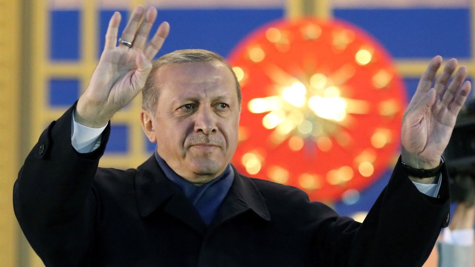 El presidente de Turquía, Recep Tayyip Erdogan, concentrará más poder que cualquier otro de sus predecesores en la historia moderna de su país. Recept Tayyip Erdogan.
