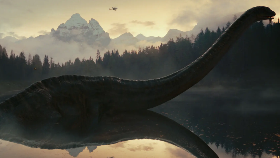Prikaz dinosaurusa iz filma Park iz doba jure