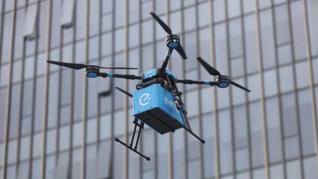 Takeaways to be delivered by drone in Shanghai