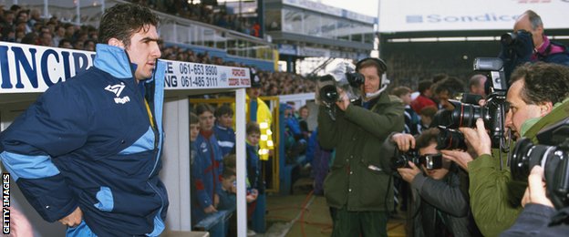 Eric Cantona at Leeds United