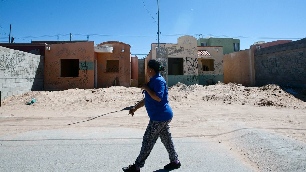 Ciudad Juárez, Chihuahua, es uno de los sitios donde la violencia provoca el abandono de casas.