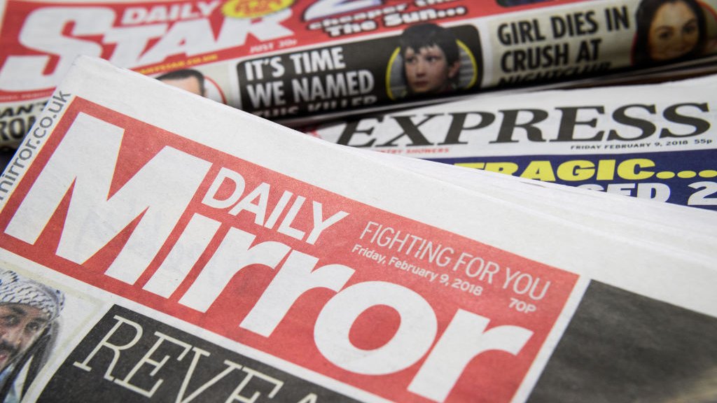 Mirror and Express owner slumps to £113m loss