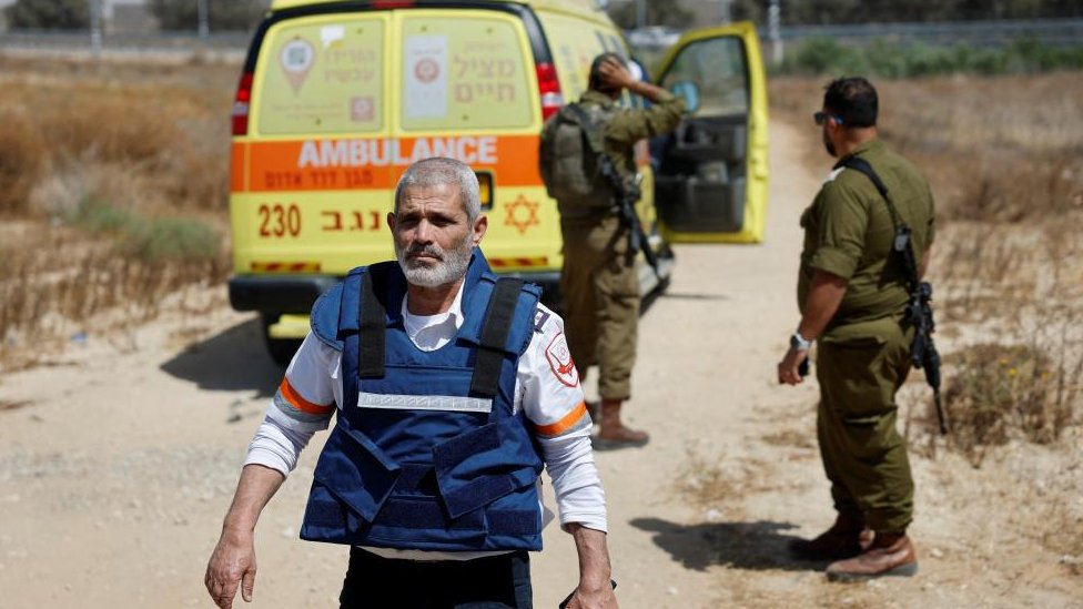 Israel-Gaza war: Three soldiers killed in Kerem Shalom rocket attack