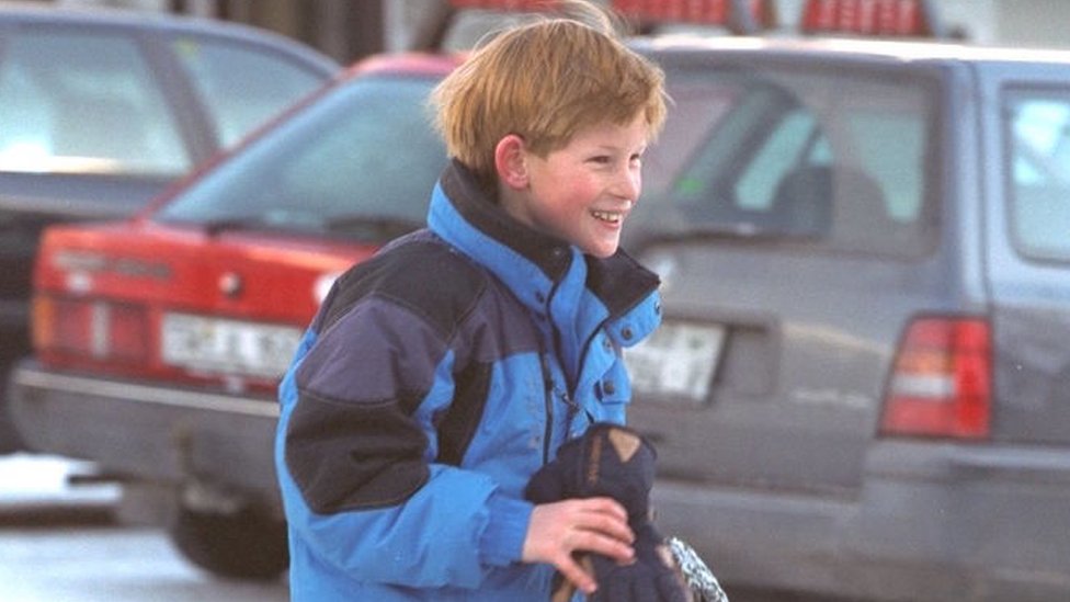 Prince Harry in 1996