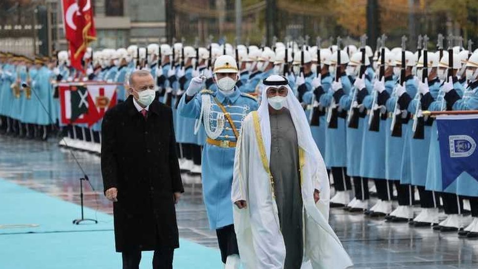 بن زايد وأردوغان