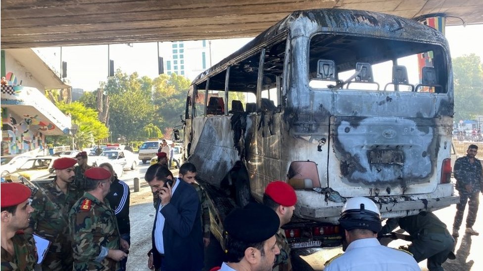 eksplodirao autobus