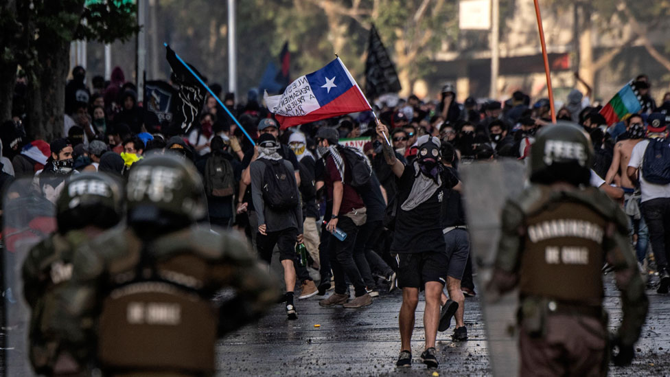 Protestas en Chile