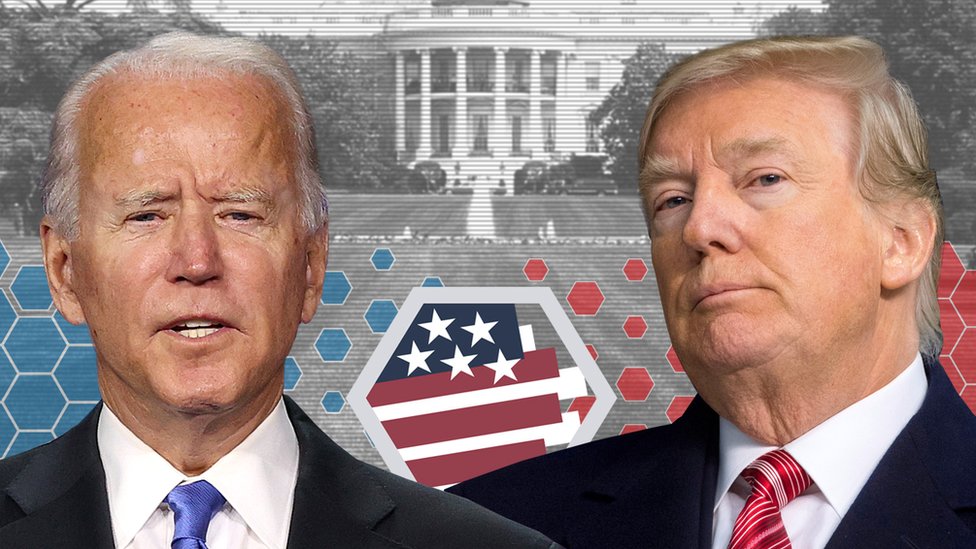 Trump y Biden