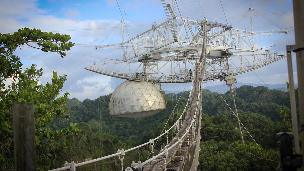 Massive UCF-managed Arecibo telescope collapses in Puerto Rico - Orlando  Sentinel
