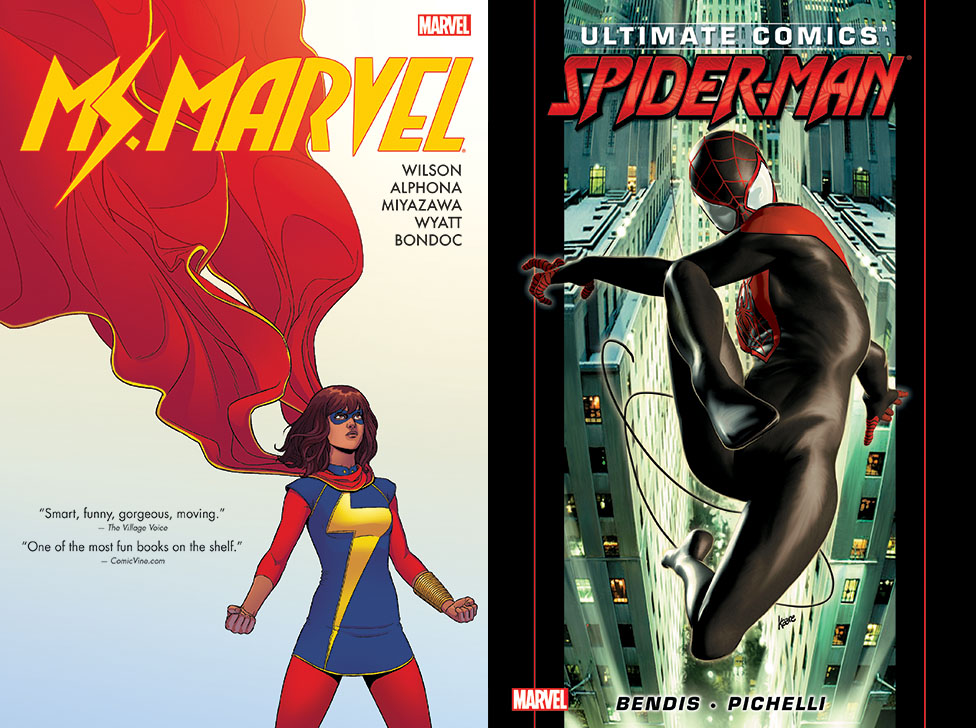 Ms Marvel y El Spider-Man definitivo