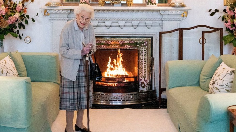 The last photo of the Queen at Balmoral