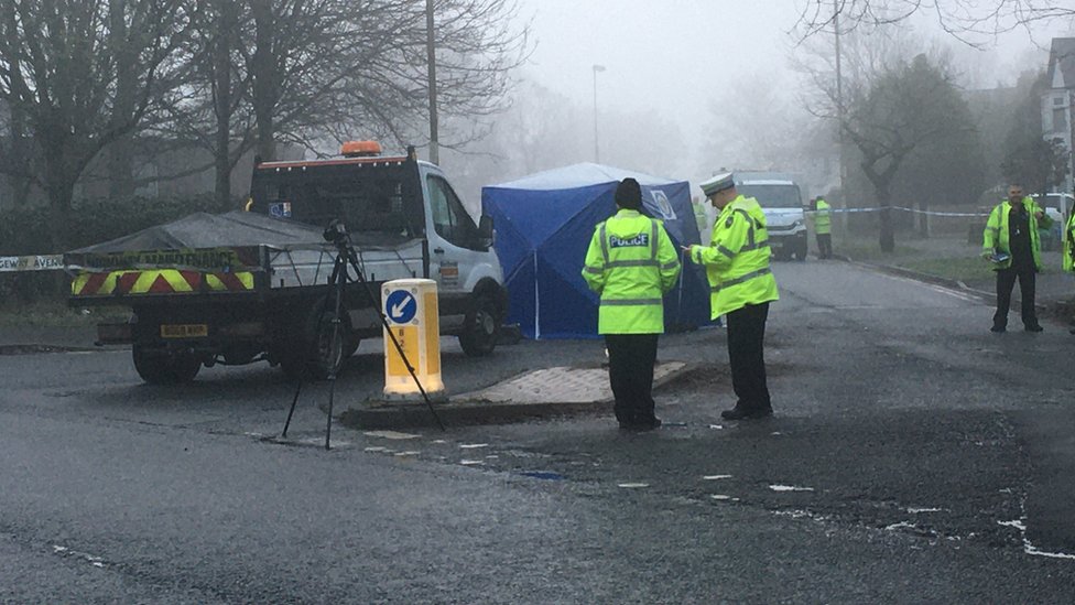 Pedestrian Dies After Being Struck By Van In Halesowen Bbc News 