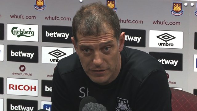 West Ham boss Slaven Bilic