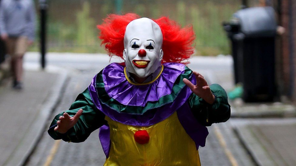 O que está por trás da onda de palhaços assustadores nos EUA - BBC News  Brasil