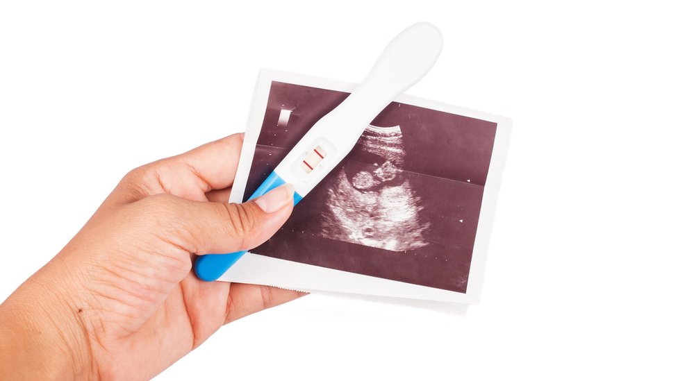 Тест на беременность и сканирование ребенка