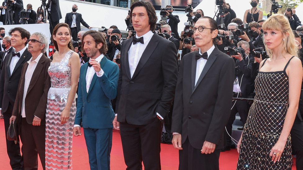 Stars pose on the red carpet at Cannes
