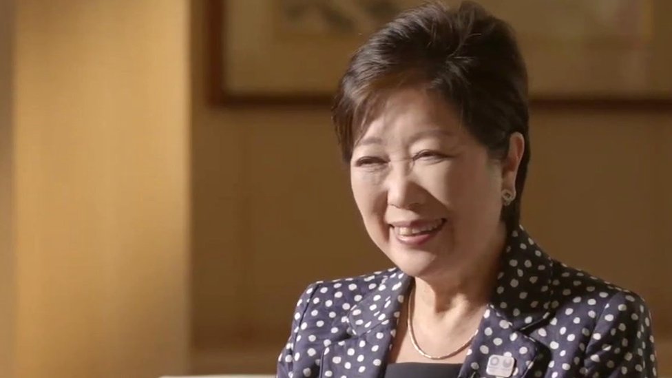 Tokyo governor Yuriko Koike: 'I was elected because I was a woman ...