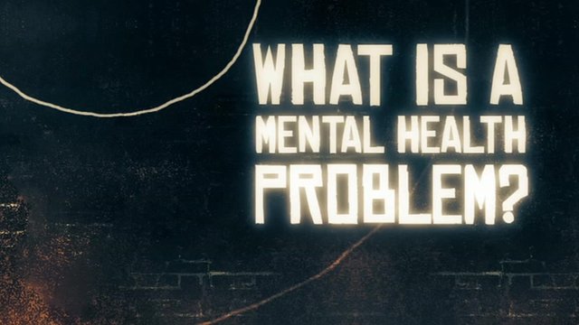 What is a mental health problem graphic