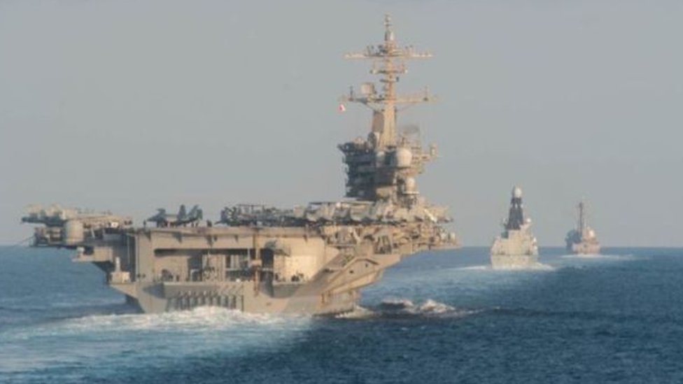 وقعت مناوشات بين البحرية الأمريكية والإيرانية في السنوات السابقة