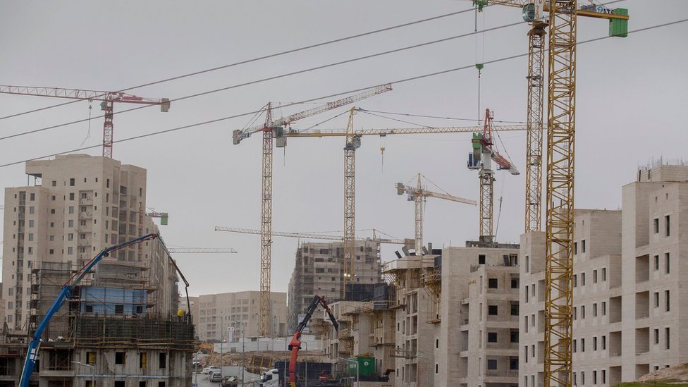 Строительство в поселении Хар-Хома в Восточном Иерусалиме (27 декабря 2016 г.)