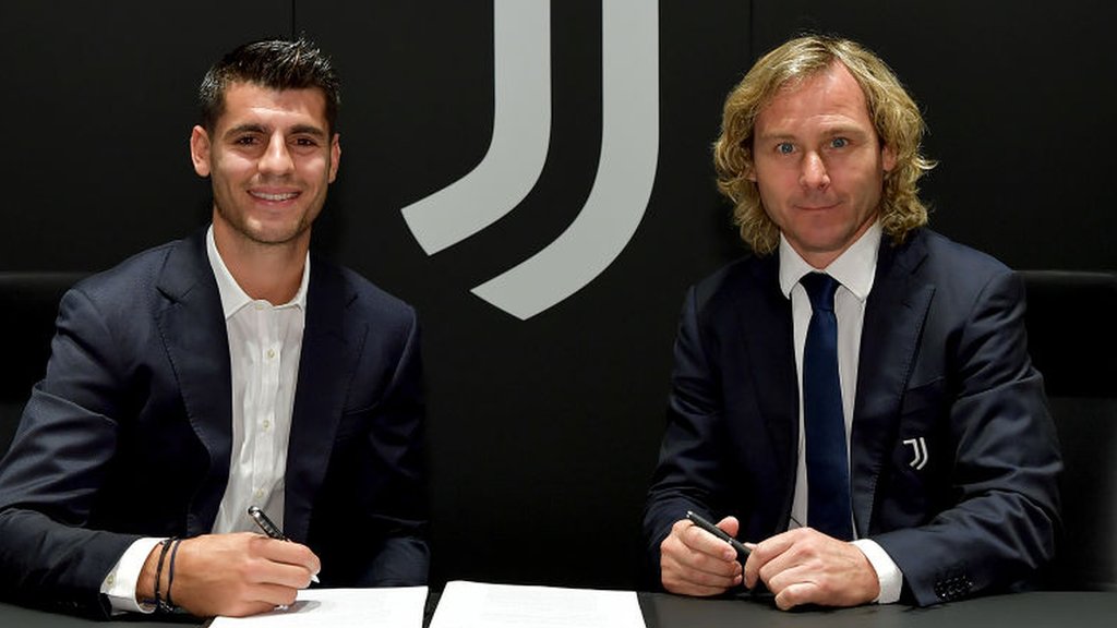 Alvaro Morata: Juventus re-sign Atletico Madrid striker on loan