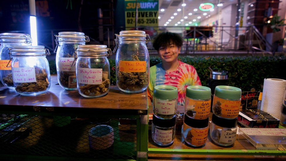 泰國大麻小販