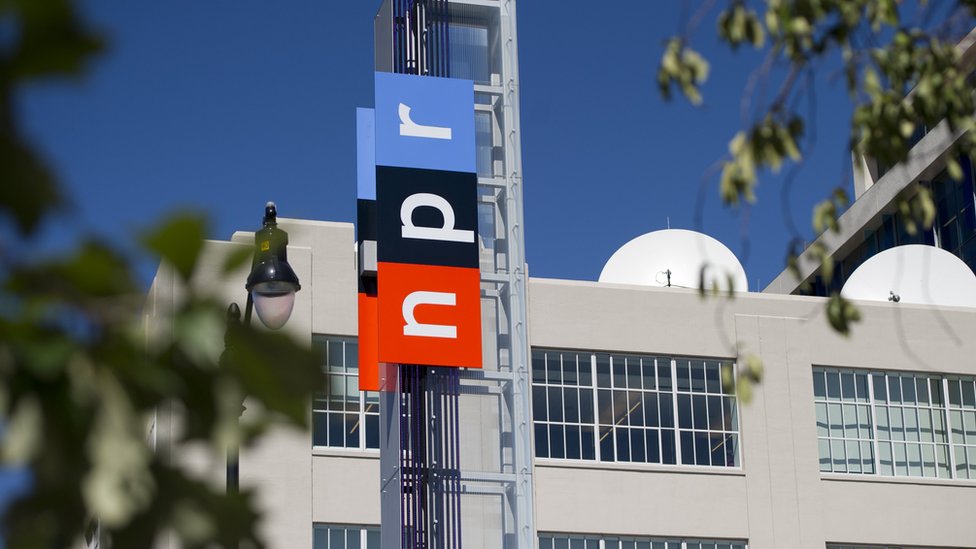 Штаб-квартира Национального общественного радио (NPR) находится в Вашингтоне, округ Колумбия, 17 сентября 2013 г.