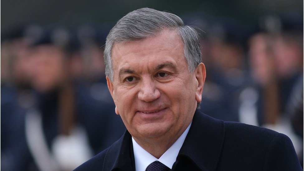 Uzbek president tells police to lose weight