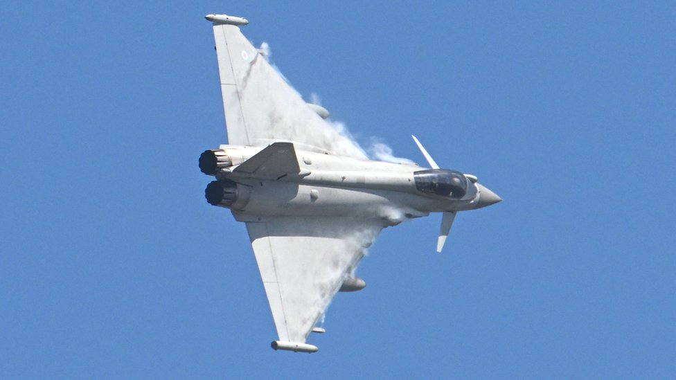 英國皇家恐懼的超音速戰鬥機"颱風"